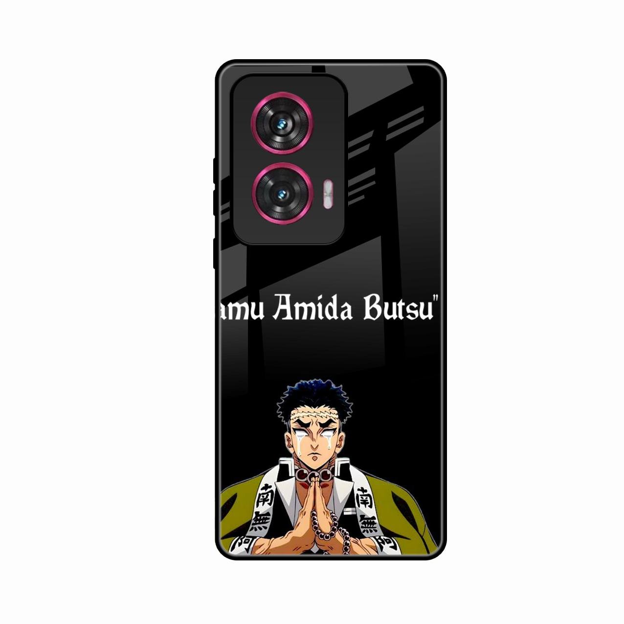 Crying Monk Glass Case Cover For Motorola G96 5G
