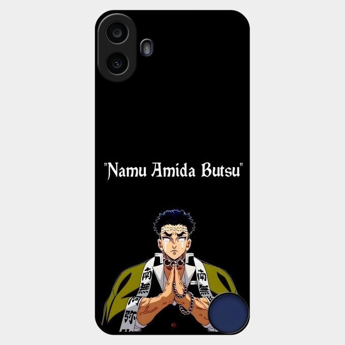 Crying Monk Glass Case Cover For Nothing Cmf Phone 1