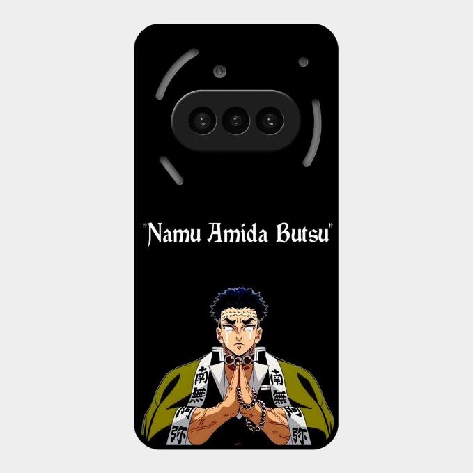 Crying Monk Glass Case Cover For Nothing Phone 3A 5G