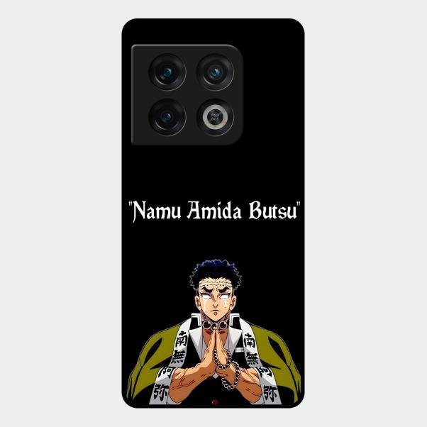 Crying Monk Glass Case Cover For Oneplus 10 Pro 5G