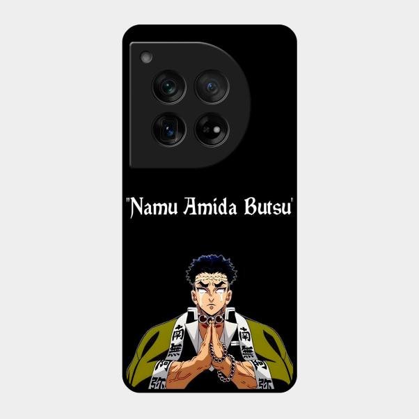 Crying Monk Glass Case Cover For Oneplus 12 5G