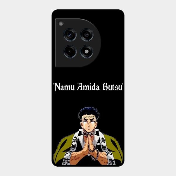 Crying Monk Glass Case Cover For Oneplus 12R 5G