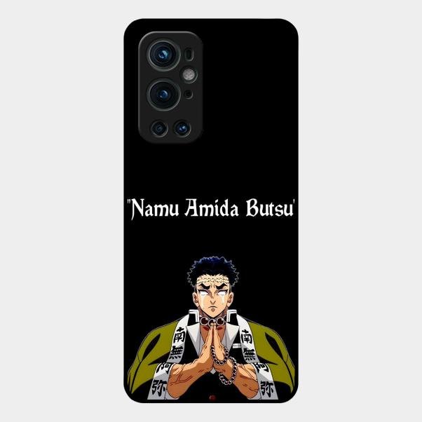Crying Monk Glass Case Cover For Oneplus 9 Pro 5G