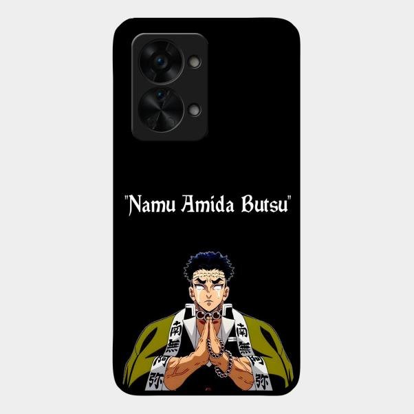 Crying Monk Glass Case Cover For Oneplus Nord 2T 5G