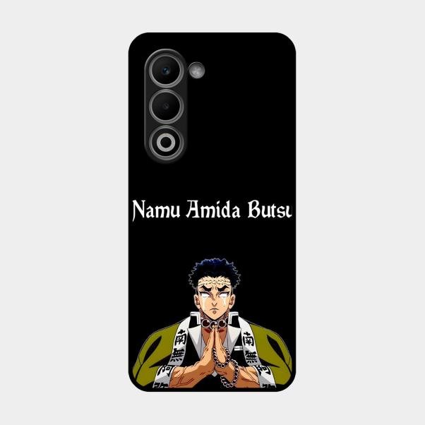 Crying Monk Glass Case Cover For Oppo A5 5G