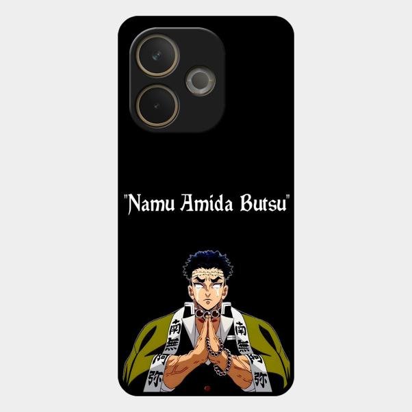 Crying Monk Glass Case Cover For Oppo A5 Pro 5G