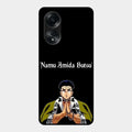 Crying Monk Glass Case Cover For Oppo A58