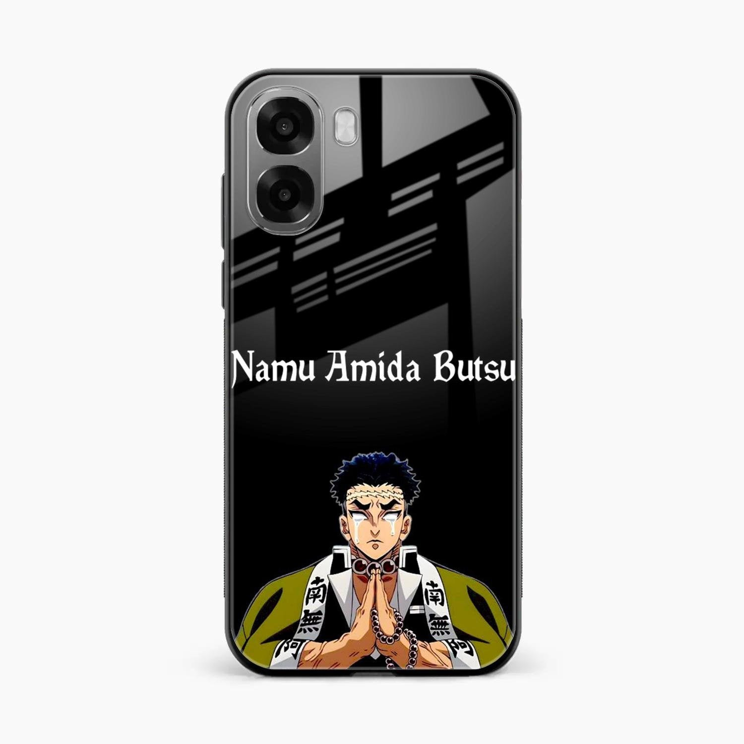 Crying Monk Glass Case Cover For Oppo A6X 5G