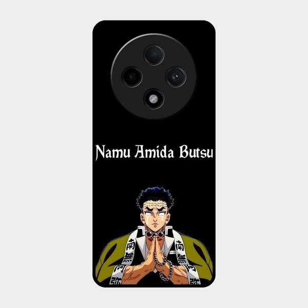 Crying Monk Glass Case Cover For Oppo F27 Pro Plus 5G