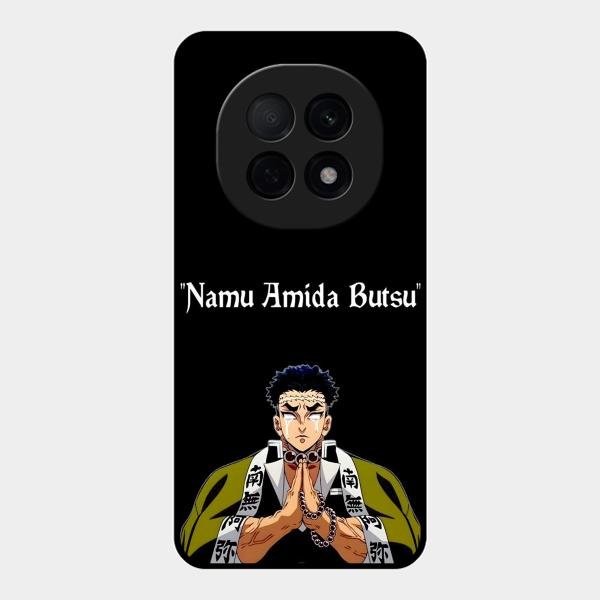 Crying Monk Glass Case Cover For Oppo F29 Pro 5G