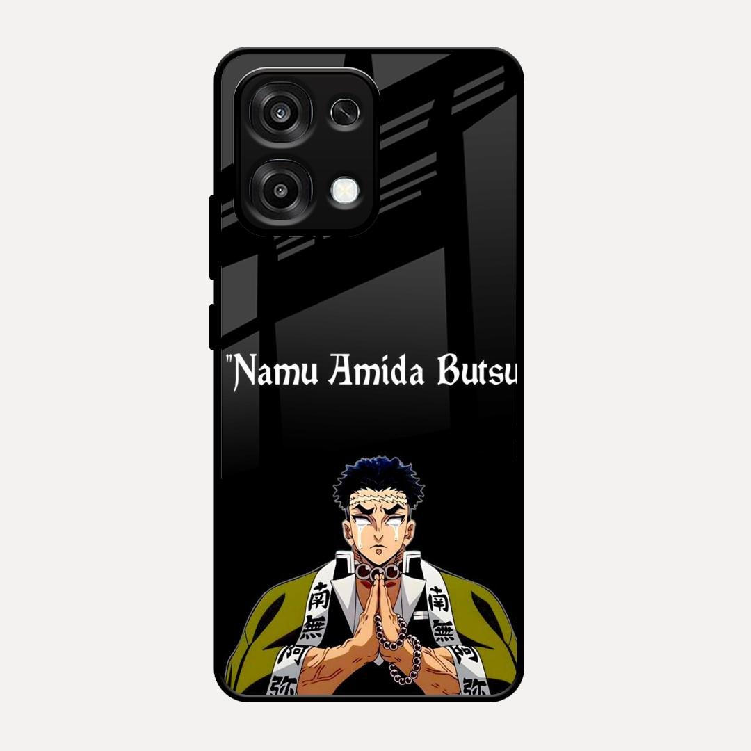Crying Monk Glass Case Cover For Oppo F31 5G
