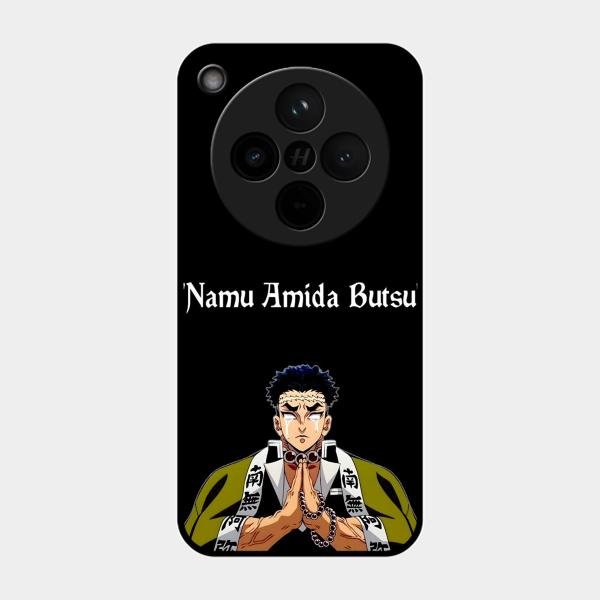 Crying Monk Glass Case Cover For Oppo Find X8 5G