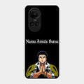 Crying Monk Glass Case Cover For Oppo Reno 10 5G