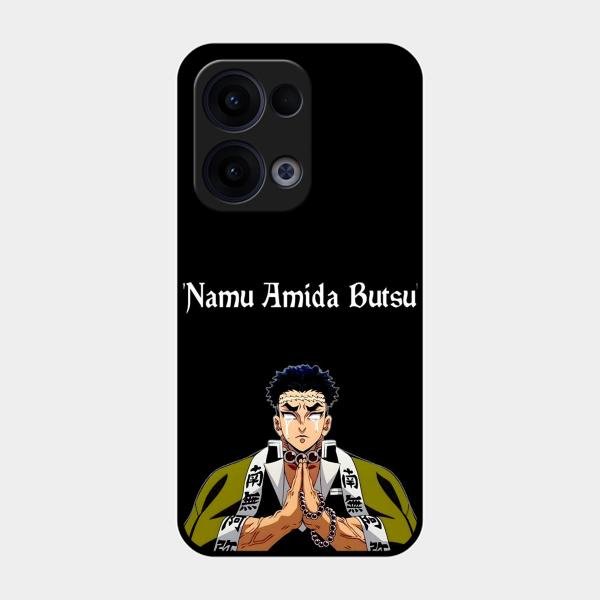 Crying Monk Glass Case Cover For Oppo Reno 13 5G