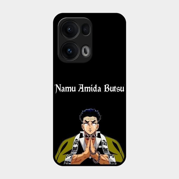 Crying Monk Glass Case Cover For Oppo Reno 13 Pro 5G