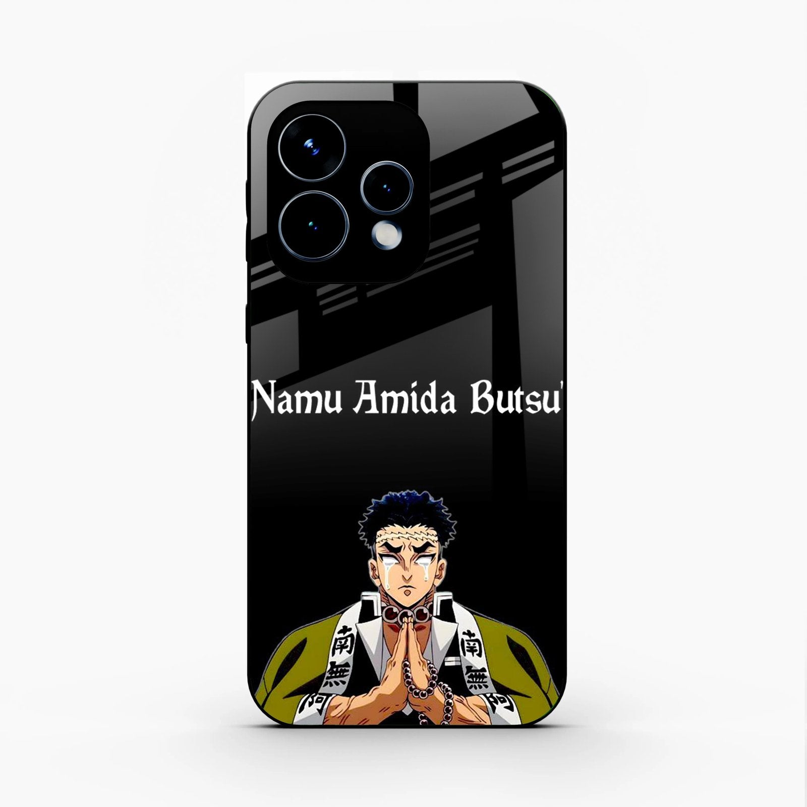Crying Monk Glass Case Cover For Oppo Reno 15 5G