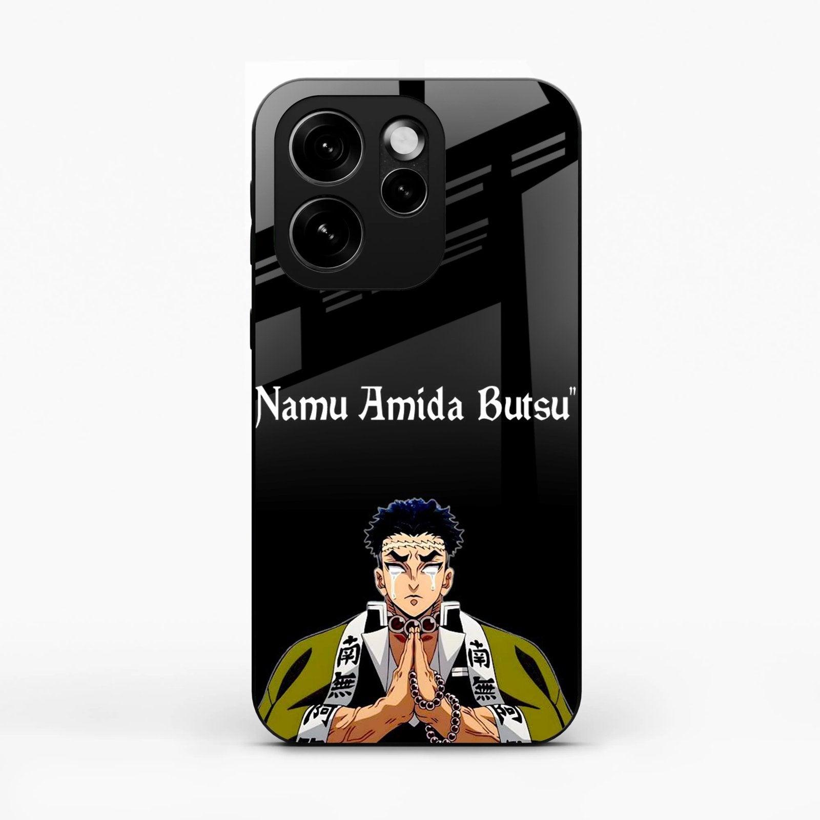 Crying Monk Glass Case Cover For Oppo Reno 15C 5G