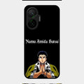 Crying Monk Glass Case Cover For Poco F7 5G