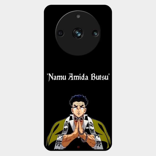 Crying Monk Glass Case Cover For Realme 11 Pro Plus 5G