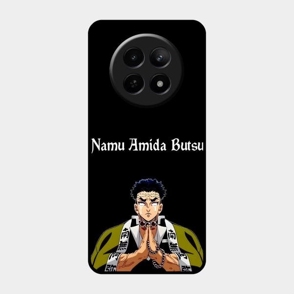 Crying Monk Glass Case Cover For Realme 12X 5G