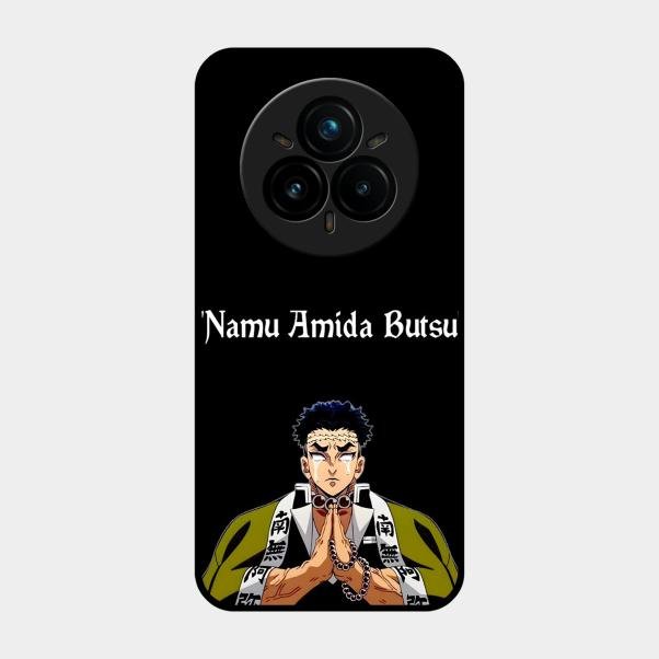 Crying Monk Glass Case Cover For Realme 14 Pro 5G