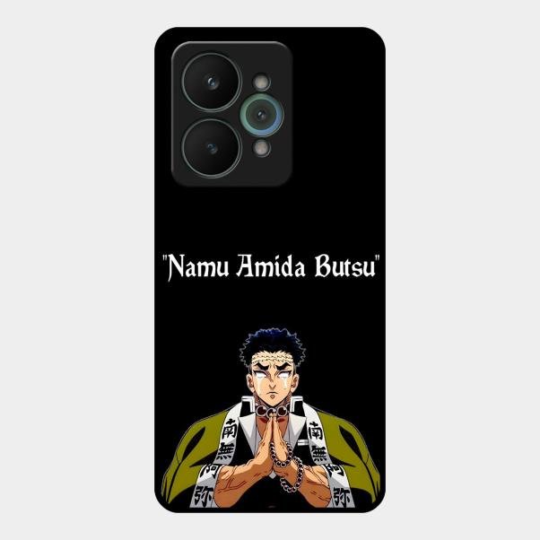 Crying Monk Glass Case Cover For Realme 15 5G
