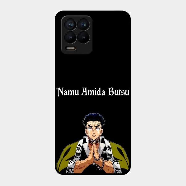 Crying Monk Glass Case Cover For Realme 8 Pro