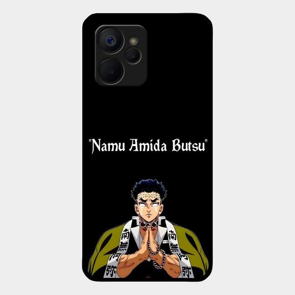 Crying Monk Glass Case Cover For Realme 9I 5G