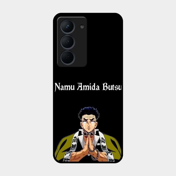 Crying Monk Glass Case Cover For Realme Narzo 80X 5G