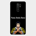 Crying Monk Glass Case Cover For Redmi 9 Prime