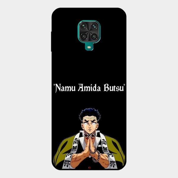 Crying Monk Glass Case Cover For Redmi Note 10 Lite