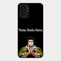 Crying Monk Glass Case Cover For Redmi Note 10