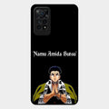 Crying Monk Glass Case Cover For Redmi Note 11 Pro Plus 5G