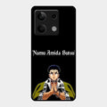Crying Monk Glass Case Cover For Redmi Note 13 5G