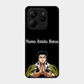Crying Monk Glass Case Cover For Redmi Note 14 5G