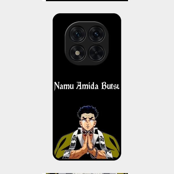 Crying Monk Glass Case Cover For Redmi Note 14 Pro 5G