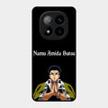 Crying Monk Glass Case Cover For Redmi Note 14 Pro Plus 5G