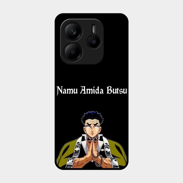 Crying Monk Glass Case Cover For Redmi Note 14 Se 5G