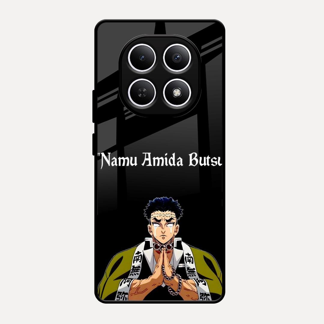 Crying Monk Glass Case Cover For Redmi Note 15 5G