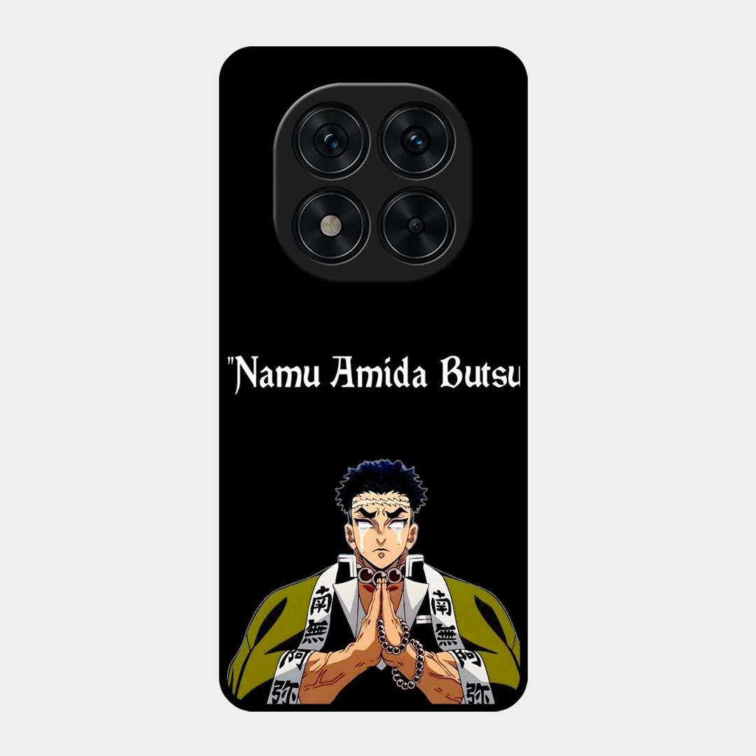 Crying Monk Glass Case Cover For Redmi Note 15 Pro Plus 5G