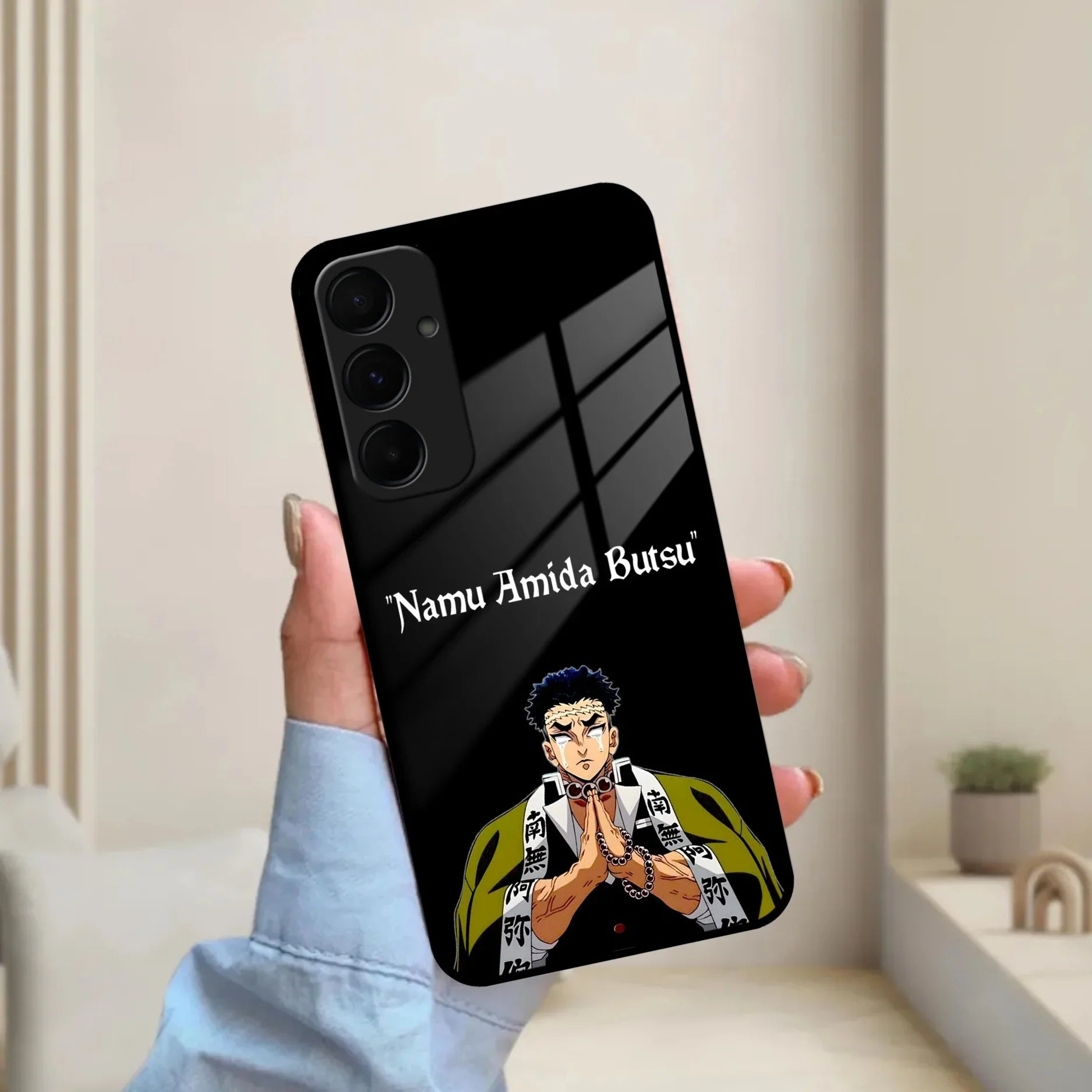 Crying Monk Glass Case Cover For Samsung - ShopOnCliQ