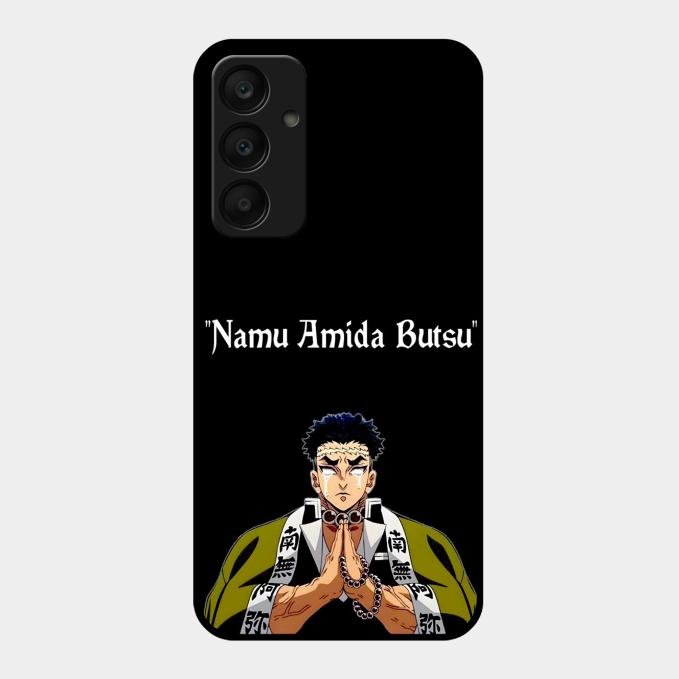 Crying Monk Glass Case Cover For Samsung Galaxy A25 5G