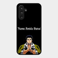 Crying Monk Glass Case Cover For Samsung Galaxy F36 5G