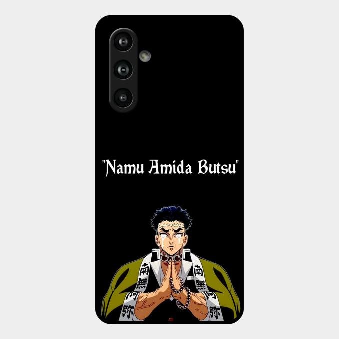Crying Monk Glass Case Cover For Samsung Galaxy M54 5G