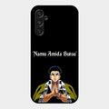 Crying Monk Glass Case Cover For Samsung Galaxy M34 5G