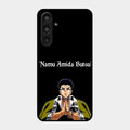 Crying Monk Glass Case Cover For Samsung Galaxy M35 5G