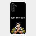 Crying Monk Glass Case Cover For Samsung Galaxy M36 5G