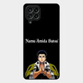 Crying Monk Glass Case Cover For Samsung Galaxy M53 5G