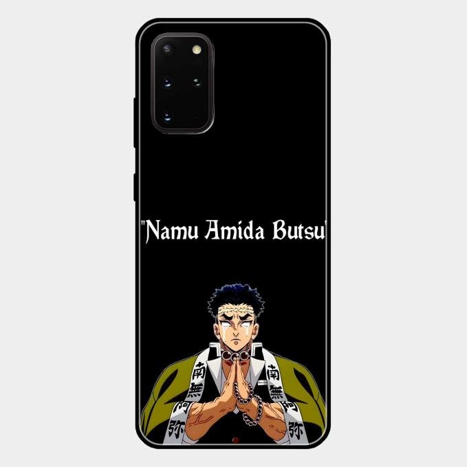 Crying Monk Glass Case Cover For Samsung Galaxy S20 Plus