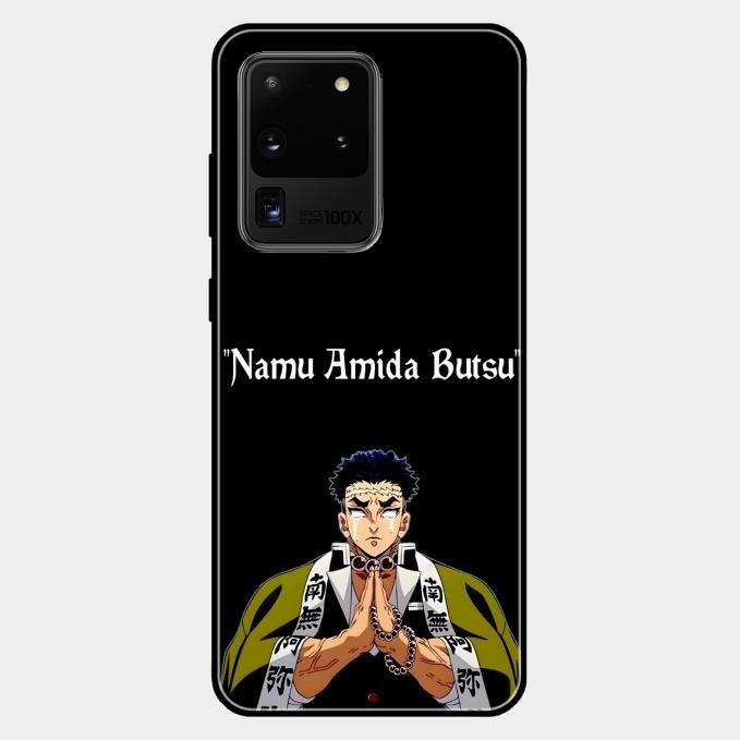 Crying Monk Glass Case Cover For Samsung Galaxy S20 Ultra